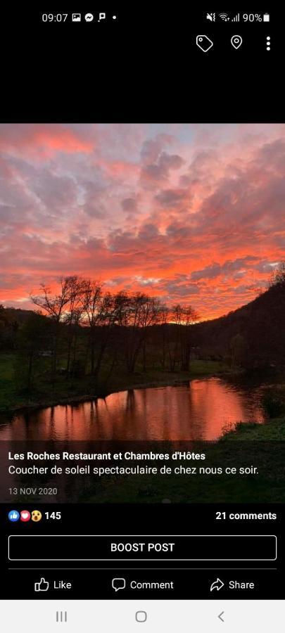 Les Roches Chambre D'Hotes Servant Bagian luar foto